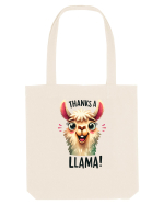 pentru prietenii animalelor - Thanks a llama Sacoșă textilă