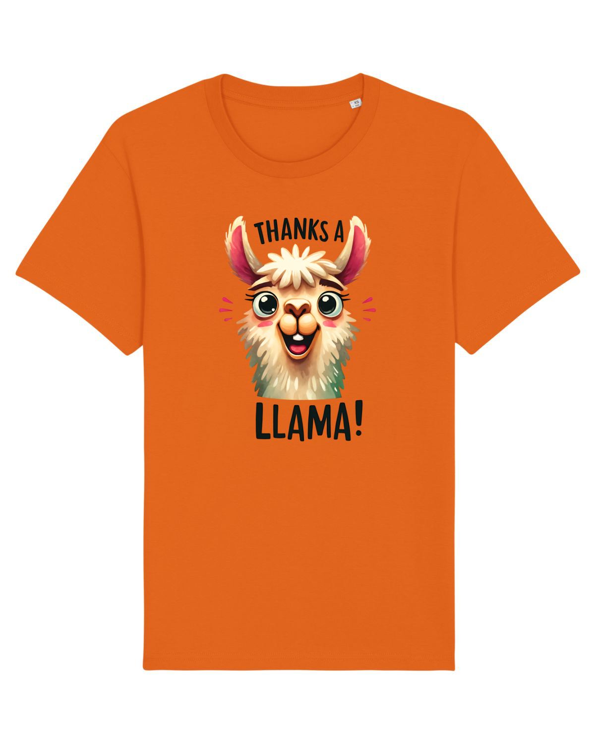 Tricou mânecă scurtă Unisex Rocker Bright Orange