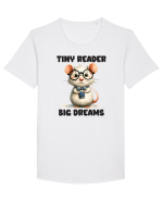 pentru prietenii animalelor - Tiny reader, big dreams Tricou mânecă scurtă guler larg Bărbat Skater