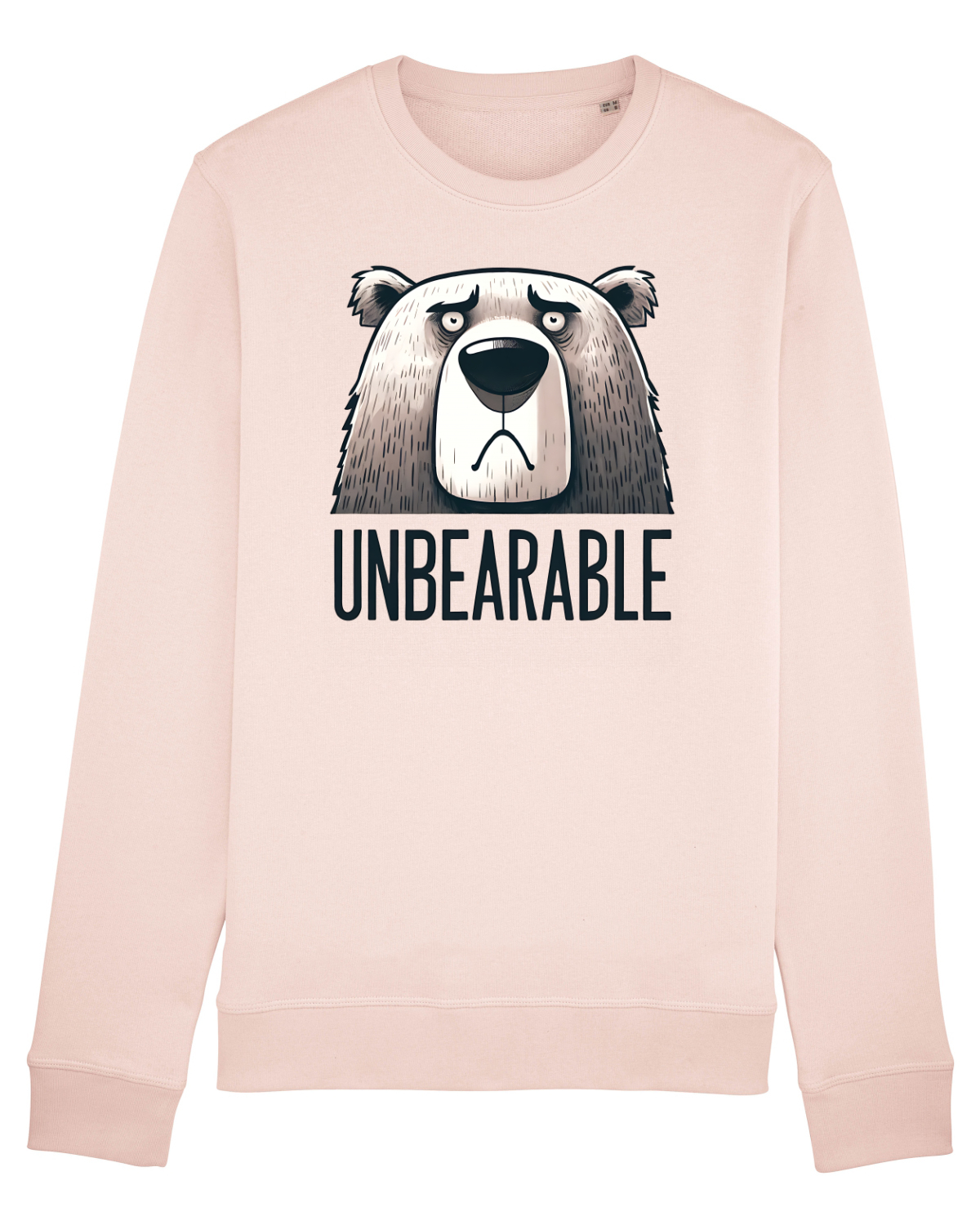 Bluză mânecă lungă Unisex Rise Candy Pink