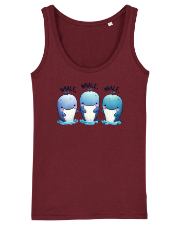pentru prietenii animalelor - Whale, whale, whale Burgundy