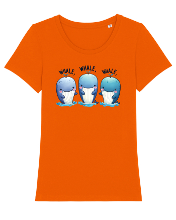 pentru prietenii animalelor - Whale, whale, whale Bright Orange