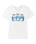 pentru prietenii animalelor - Whale, whale, whale Tricou mânecă scurtă guler V Bărbat Presenter