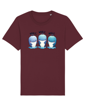 pentru prietenii animalelor - Whale, whale, whale Burgundy