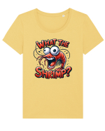 pentru prietenii animalelor - What the shrimp Tricou mânecă scurtă guler larg fitted Damă Expresser