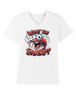 pentru prietenii animalelor - What the shrimp Tricou mânecă scurtă guler V Bărbat Presenter