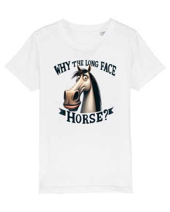 pentru prietenii animalelor - Why the long face, horse White