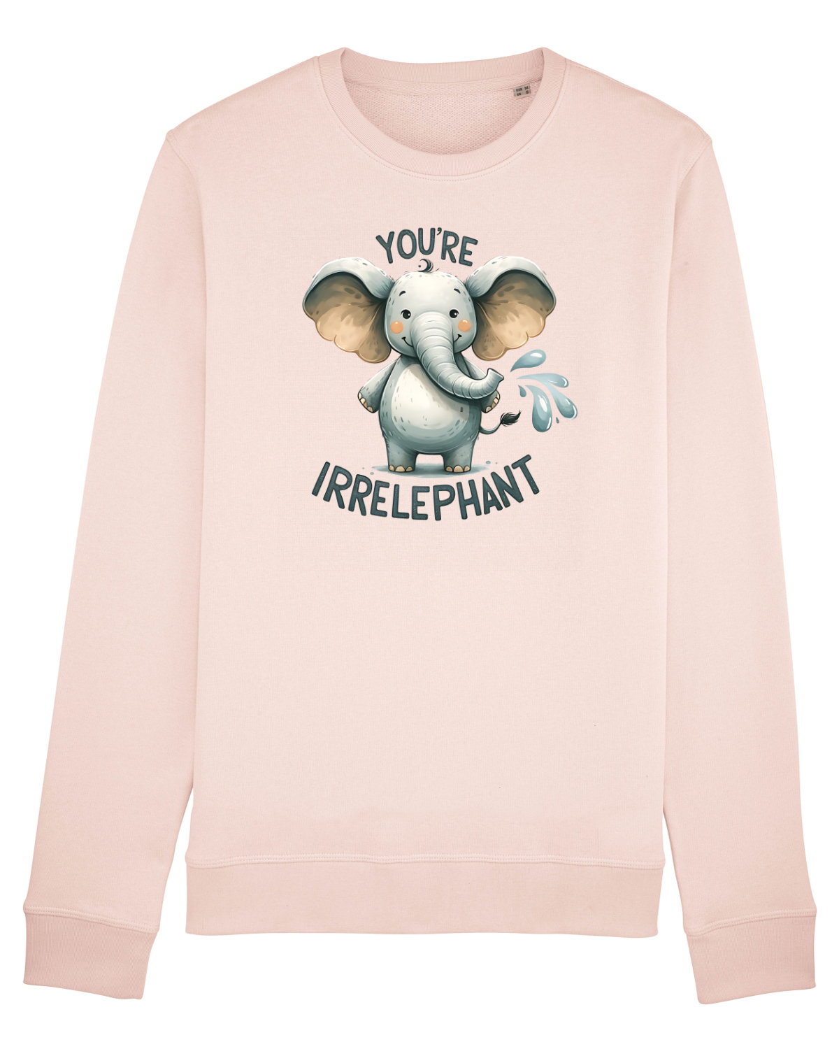 Bluză mânecă lungă Unisex Rise Candy Pink