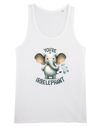 pentru prietenii animalelor - You are irrelephant White