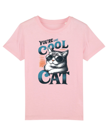 pentru prietenii animalelor - You are one cool cat Cotton Pink