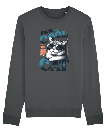 pentru prietenii animalelor - You are one cool cat Anthracite