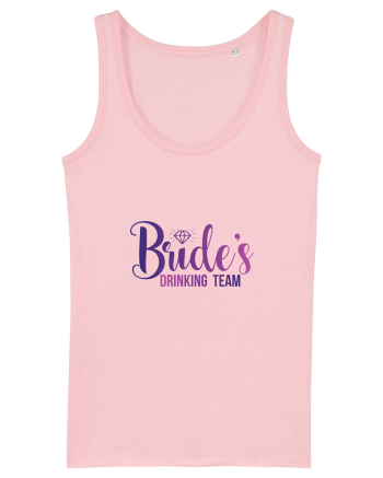 Bride's Drinking Team Cotton Pink