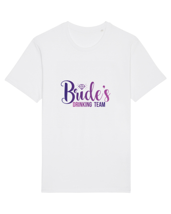 Bride's Drinking Team White