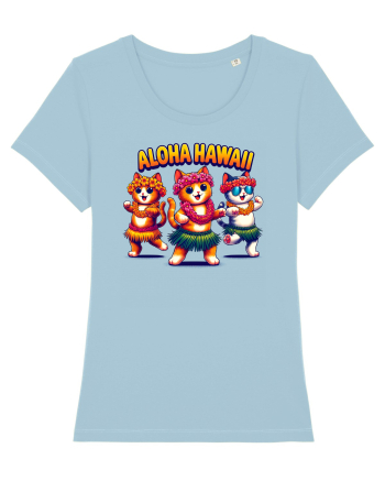cu pisici in vacanță - Aloha hawaii Sky Blue