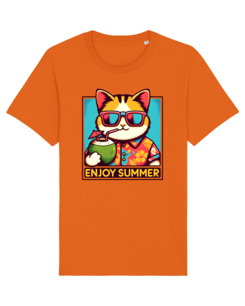 cu pisici in vacanță - Enjoy summer Bright Orange