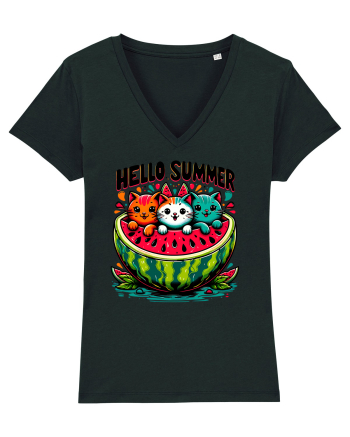 cu pisici in vacanță - Hello summer Black