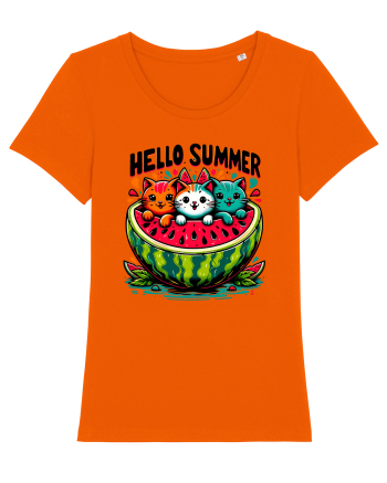 cu pisici in vacanță - Hello summer Bright Orange
