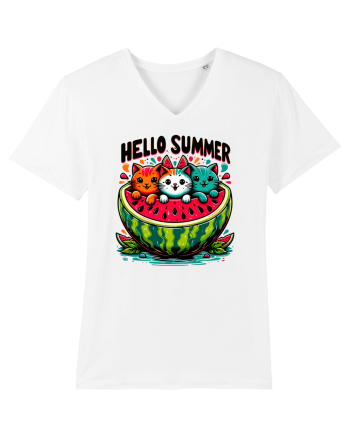 cu pisici in vacanță - Hello summer White