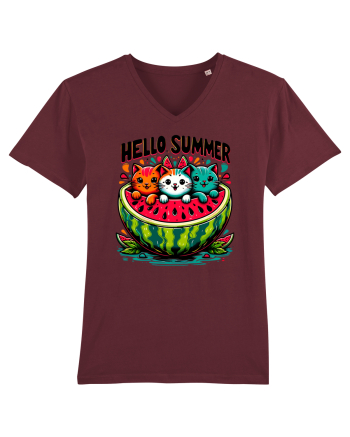 cu pisici in vacanță - Hello summer Burgundy