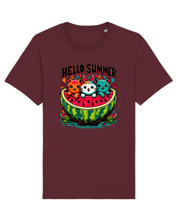 cu pisici in vacanță - Hello summer Burgundy