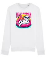 cu pisici in vacanță - Hello summer v2 Bluză mânecă lungă Unisex Rise