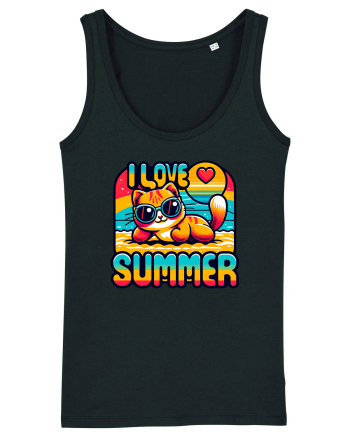 cu pisici in vacanță - I love summer Black