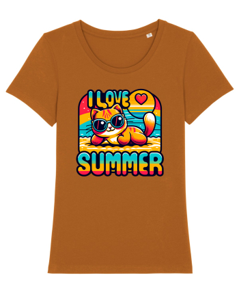 cu pisici in vacanță - I love summer Roasted Orange