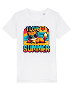 cu pisici in vacanță - I love summer Tricou mânecă scurtă  Copii Mini Creator