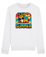 cu pisici in vacanță - I love summer Bluză mânecă lungă Unisex Rise