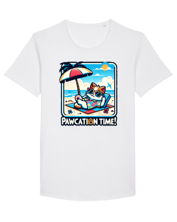 cu pisici in vacanță - Pawcation time White