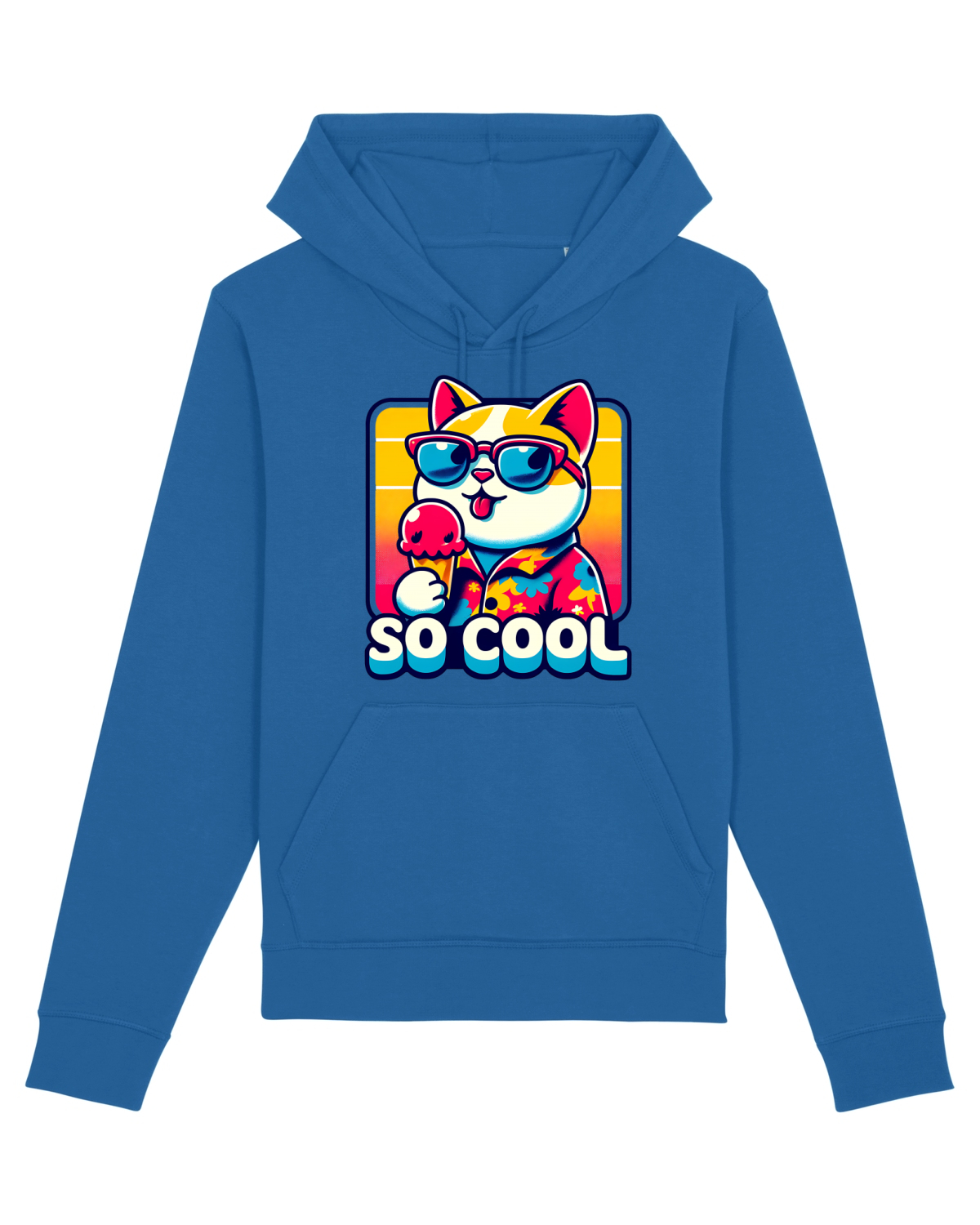 Hanorac Unisex Drummer Royal Blue