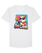 cu pisici in vacanță - So cool v2 Tricou mânecă scurtă guler larg Bărbat Skater