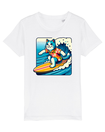 cu pisici in vacanță - Surfing mode on White
