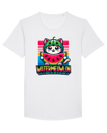 cu pisici in vacanță - Water-meow-lon Tricou mânecă scurtă guler larg Bărbat Skater