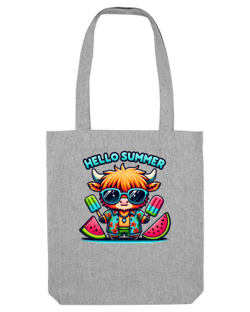 Hello summer - Bizonul stilat Heather Grey