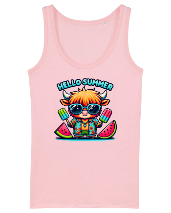 Hello summer - Bizonul stilat Cotton Pink