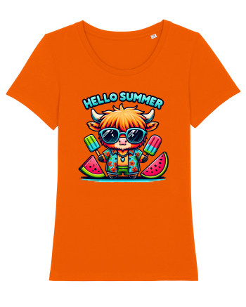 Hello summer - Bizonul stilat Bright Orange