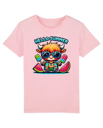 Hello summer - Bizonul stilat Cotton Pink