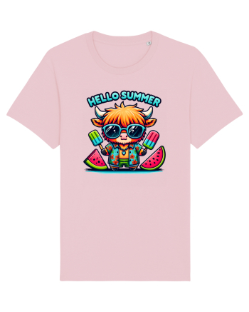 Hello summer - Bizonul stilat Cotton Pink