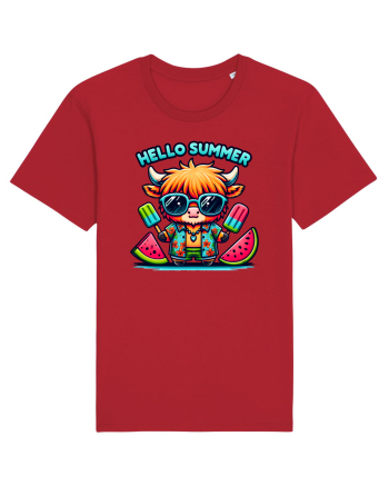 Hello summer - Bizonul stilat Red