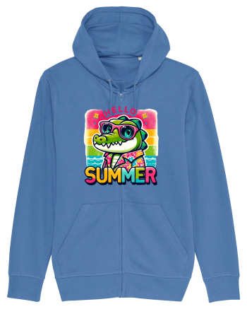 Hello summer - Crocodilul in vacanță Bright Blue