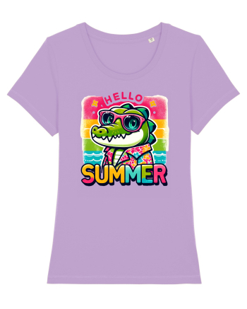 Hello summer - Crocodilul in vacanță Lavender Dawn