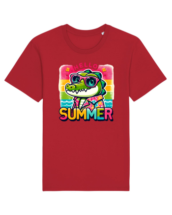 Hello summer - Crocodilul in vacanță Red