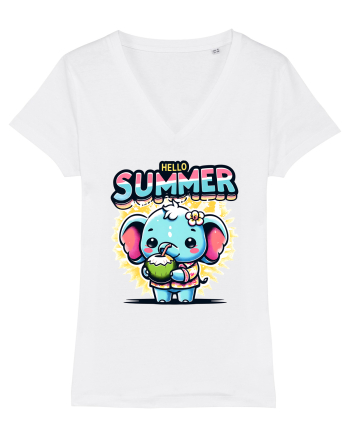 Hello summer - Mica Elefănțica White