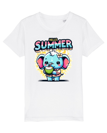 Hello summer - Mica Elefănțica White