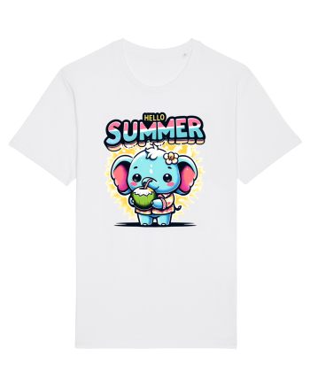 Hello summer - Mica Elefănțica White