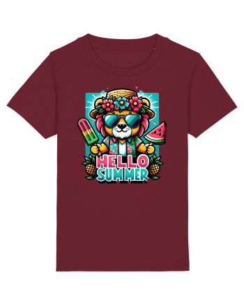 Hello summer - Leu paraleu Burgundy