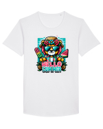 Hello summer - Leu paraleu Tricou mânecă scurtă guler larg Bărbat Skater