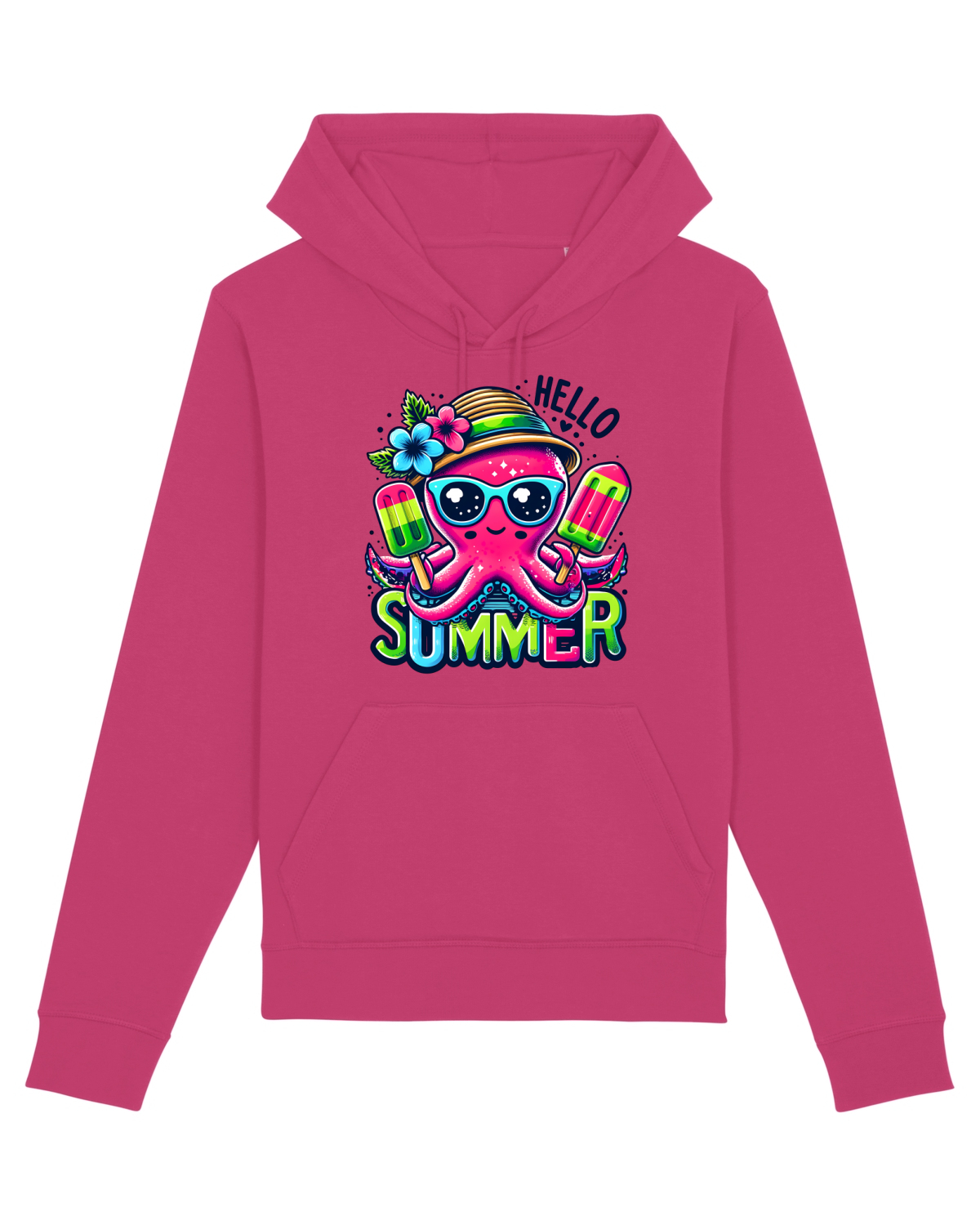 Hanorac Unisex Drummer Raspberry