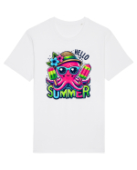Hello summer - Caracatița jucăușa Tricou mânecă scurtă Unisex Rocker
